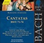 Cantate BWV71, BWV72, BWV73, BWV74