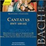 Cantate BWV100, BWV101, BWV102 - CD Audio di Johann Sebastian Bach,Bach Ensemble,Helmuth Rilling