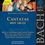 Cantate BWV148, BWV149, BWV150, BWV151 - CD Audio di Johann Sebastian Bach,Bach Ensemble,Helmuth Rilling