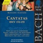 Cantate BWV152, BWV153, BWV154, BWV155 - CD Audio di Johann Sebastian Bach,Bach Ensemble,Helmuth Rilling