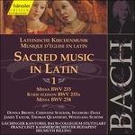 Sacred Music in Latin vol.1 - CD Audio di Johann Sebastian Bach,Helmuth Rilling,Bach-Collegium Stoccarda