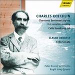 Chansons Bretonnes, Sonata per Violoncello e Pianoforte Op.66 - CD Audio di Charles Koechlin,Peter Bruns