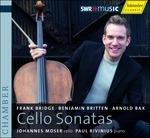 Sonate per violoncello - CD Audio di Benjamin Britten,Arnold Trevor Bax,Frank Bridge,Johannes Moser