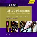 Cantate di lode e ringraziamento - CD Audio di Johann Sebastian Bach,Helmuth Rilling