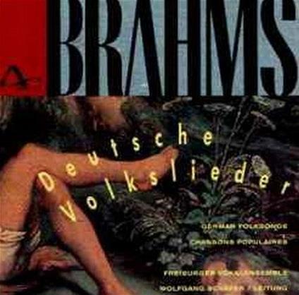 Deutsche Volkslieder - CD Audio di Johannes Brahms