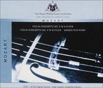 Concerti per violino n.3, n.5 - Adagio in Mi - CD Audio di Wolfgang Amadeus Mozart,Royal Philharmonic Orchestra