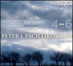 Sinfonie n.4, n.5, n.6 - CD Audio di Pyotr Ilyich Tchaikovsky,Kurt Sanderling,Evgeny Mravinsky