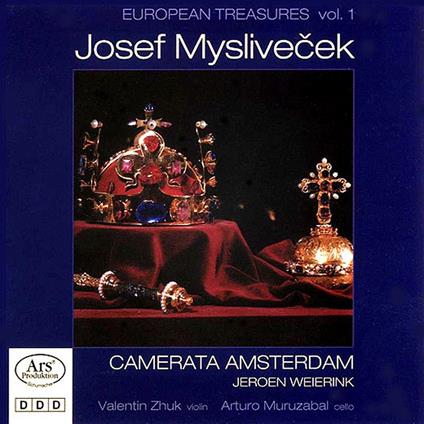 Sinfonia No.1 - CD Audio di Josef Myslivecek,Arturo Muruzabal