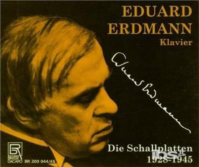 Die Schallplattenaufnahme - CD Audio di Eduard Erdmann