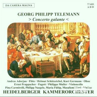 Concerto Galante - CD Audio di Georg Philipp Telemann