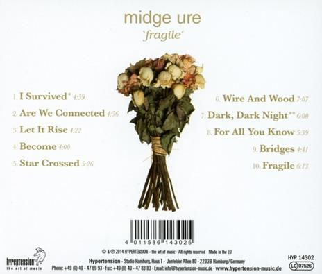 Fragile - CD Audio di Midge Ure - 2