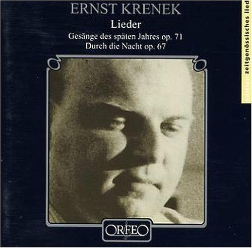 Lieder - CD Audio di Ernst Krenek