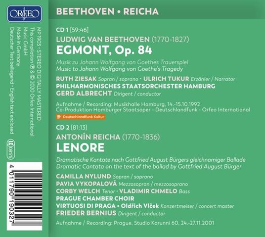 Egmont Op.84 - CD Audio di Ludwig van Beethoven - 2