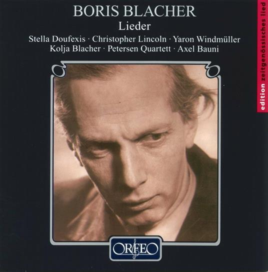 Lieder - CD Audio di Boris Blacher
