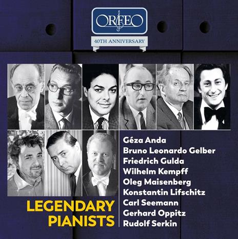 Legendary Pianists - CD Audio