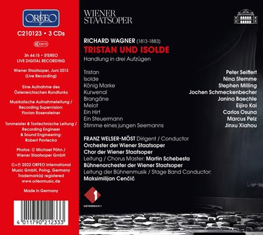 Tristano e Isotta (Tristan Und Isolde) - CD Audio di Richard Wagner - 2