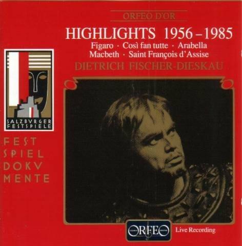 Highlights 1956-1985 - CD Audio di Wolfgang Amadeus Mozart,Richard Strauss,Giuseppe Verdi,Dietrich Fischer-Dieskau