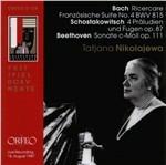 Tatiana Nikolayeva esegue Bach Beethoven e Shostakovich