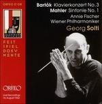 Sinfonia n.1 / Concerto per pianoforte n.3 - CD Audio di Gustav Mahler,Bela Bartok,Georg Solti,Annie Fischer,Wiener Philharmoniker