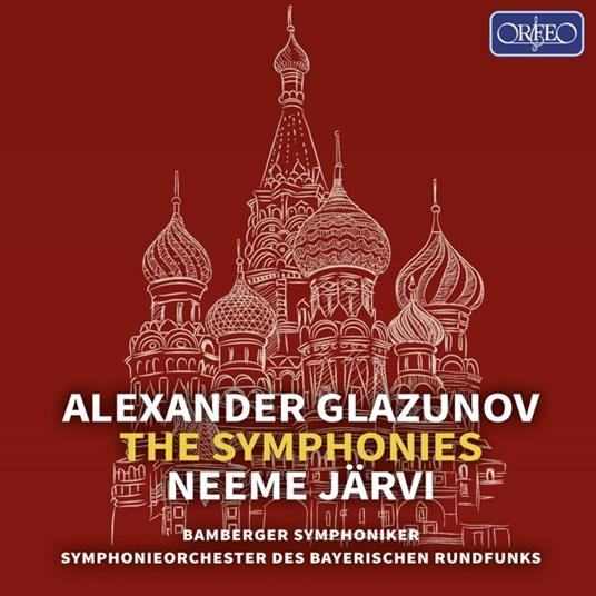 Sinfonie - CD Audio di Neeme Järvi,Alexander Glazunov