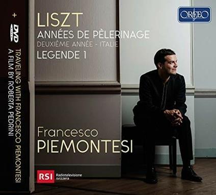 Annees De Pelerinage + Dvd Traveling With Francesco Piemontesi - CD Audio + DVD di Franz Liszt