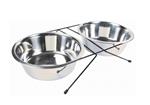 TRIXIE 24834 Cane Sistema con alimentatore e abbeveratoio per animali domestici