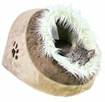 Cuccia Ad Igloo In Peluche Minou