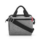 Reisenthel Borsa Allrounder Cross Twist Silver Con Tracolla Shopping Bag Accessori Donna