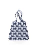 Borsa Per La Spesa Mini Maxi Shopper Signature Navy