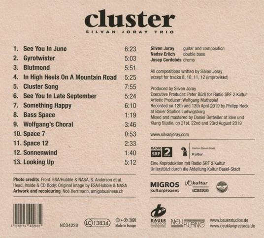 Cluster - CD Audio di Silvan Joray - 2