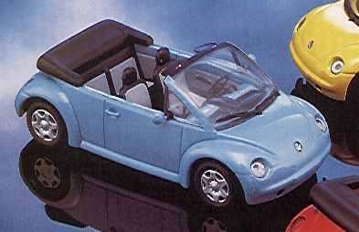 Volkswagen New Beetle Concept Car 1994 Cabrio Blue 1:43 Model Rip430054030