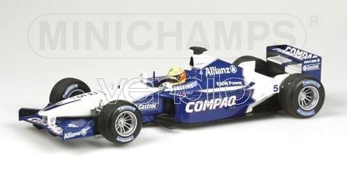 Pm400010005 Williams R.Schumacher 2001 1.43 Modellino Minichamps - 2