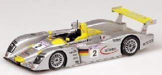 Audi R8 2Nd Le Mans 2001 Aiello Capello 1:43 Model Rip400011202 - 2