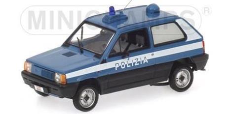 Pm400121490 Fiat Panda Polizia Stradale 1.43 Modellino Minichamps - 2