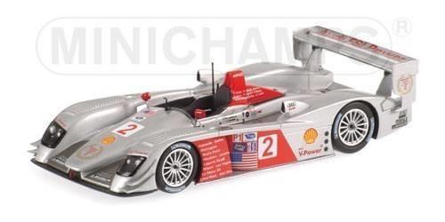 Pm400061302 Audi R 8 N.1 Alms 2006 1.43 Modellino Minichamps