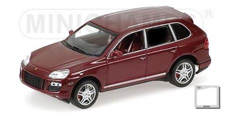 Porsche Cayenne Turbo 2007 Red Metallic 1:43 Model Rip433066270 - 2