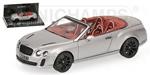 Pm436139970 Bentley Continental Supersports Cabriolet 2010 Silver 1.43 Modellino Minichamps