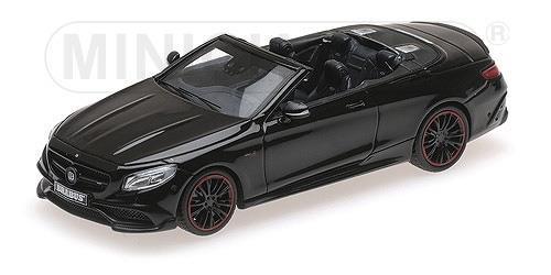 Brabus 850 Mercedes Amg S63 S-Class Cabriolet 2016 Black 1:43 Model Rip437034230 - 2