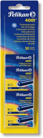 Pelikan 330845 ricaricatore di penna Blu 30 pz