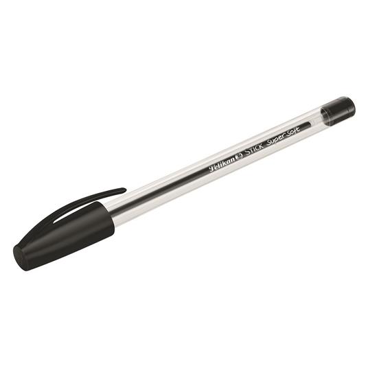 Penna a sfera Pelikan Stick Supersoft con inchiostro superscorrevole. Confezione 4 pezzi - 4