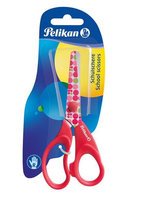 Forbici scolastiche Pelikan 13 cm. Con punta arrotondata linea Fancy per la scuola - 2