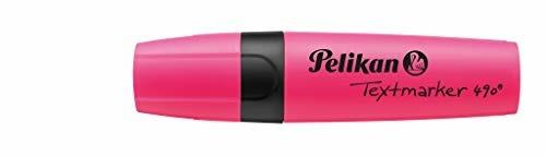 Evidenziatore premium Pelikan Textmarker. Inchiostro rosa ultra flourescente. Confezione da 1 pezzo - 3