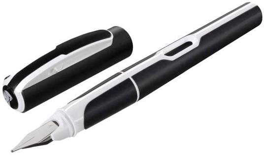 Pelikan P 57 penna stilografica Sistema di riempimento della cartuccia  Nero, Bianco 1 pezzo(i) - Pelikan - Cartoleria e scuola