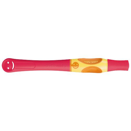 Penna a sfera con cappuccio Pelikan Stick Pro rossa - tratto 0,7 mm - fusto  rosso (conf. 20)