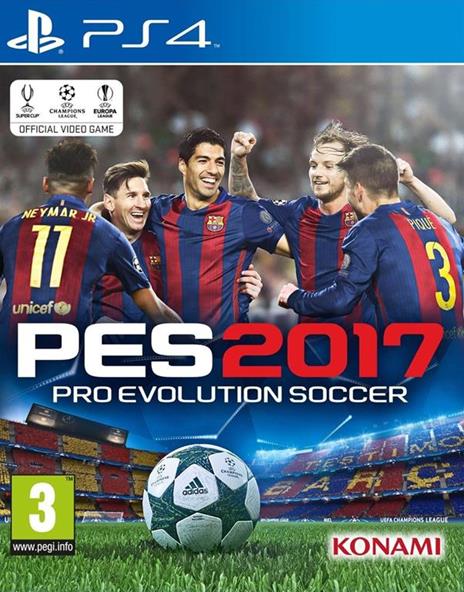 PES 2017 Pro Evolution Soccer - PS4