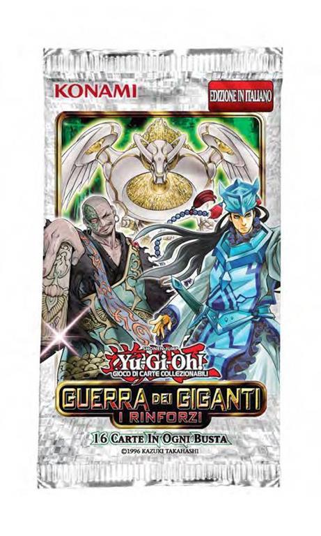 Yu-Gi-Oh! Busta 16 carte Mega Pack. Guerra dei giganti: i rinforzi - ITA -  Konami - Bustine - Giocattoli | IBS
