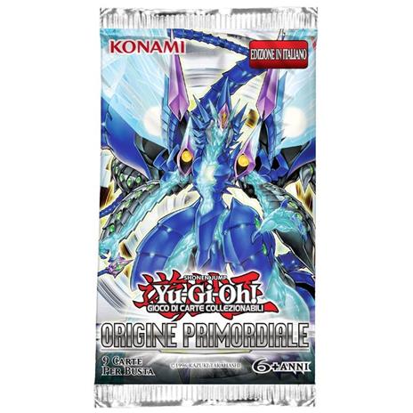 Yu-Gi-Oh! Busta 9 carte Origine primordiale. Espansione - ITA - 9