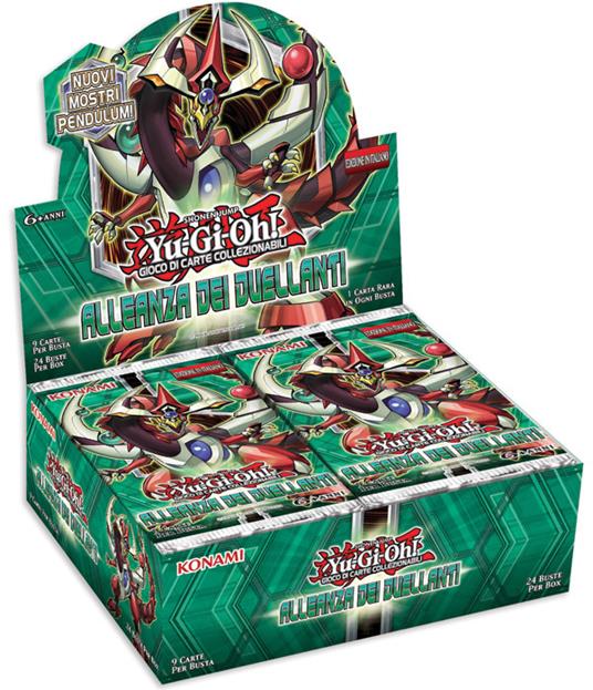 Yu-Gi-Oh! Busta 9 carte Alleanza dei duellanti. Espansione - ITA - Konami -  Bustine - Giocattoli | IBS