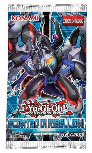 Yu-Gi-Oh! Busta 9 carte Scontro di ribellioni. Espansione - ITA - 2