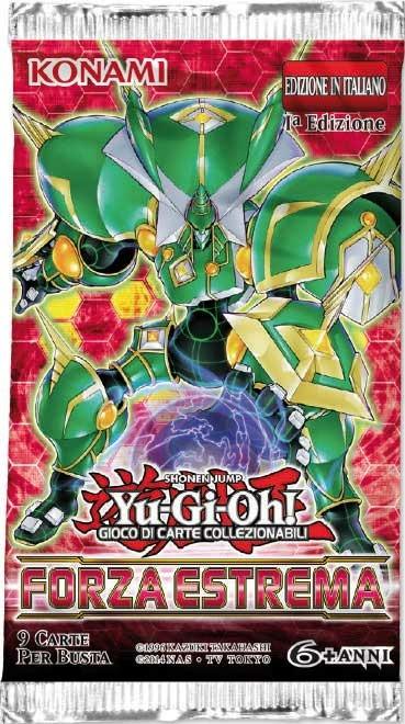 Busta 9 Carte Yu-Gi-Oh!. Forza Estrema - Konami - Bustine - Giocattoli | IBS